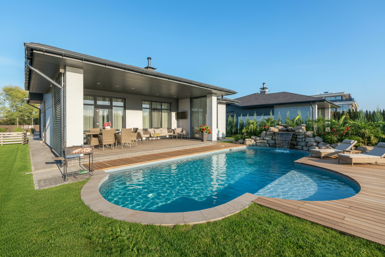 Camera Pool Design AI Pool Design - Transform Your Backyard